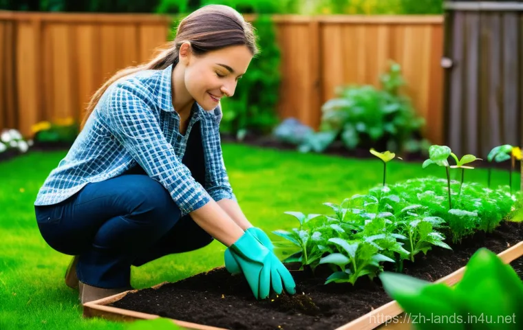 조경 관련 이직 성공 스토리 - **"A young professional, perhaps in their late 20s or early 30s, dressed in smart business casual at...