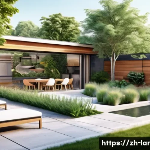 Home 19 조경 설계 프로젝트 의뢰 방법 - **Prompt 1: The Visionary Design Session**
"A bright, sunlit, modern office space with large win...